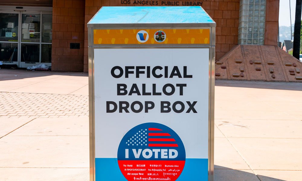 recall election ballot drop box near me