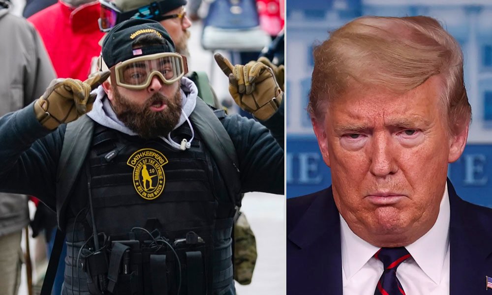 MAGA Rioters Turn On Trump, Call For His 'Execution' For 'Selling Out ...