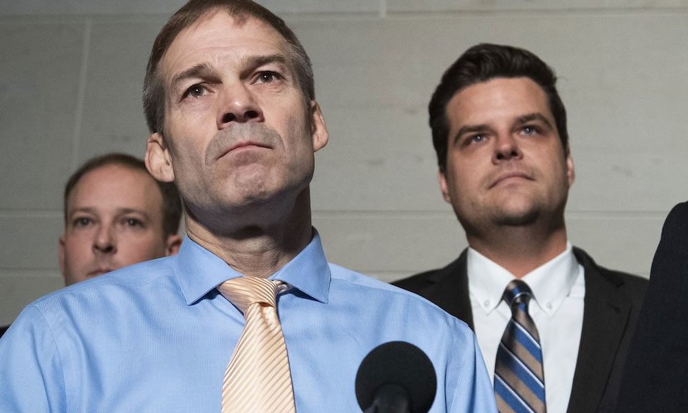 Jim Jordan Ridiculed After Claiming Matt Gaetz Is Innocent Of Sex ...