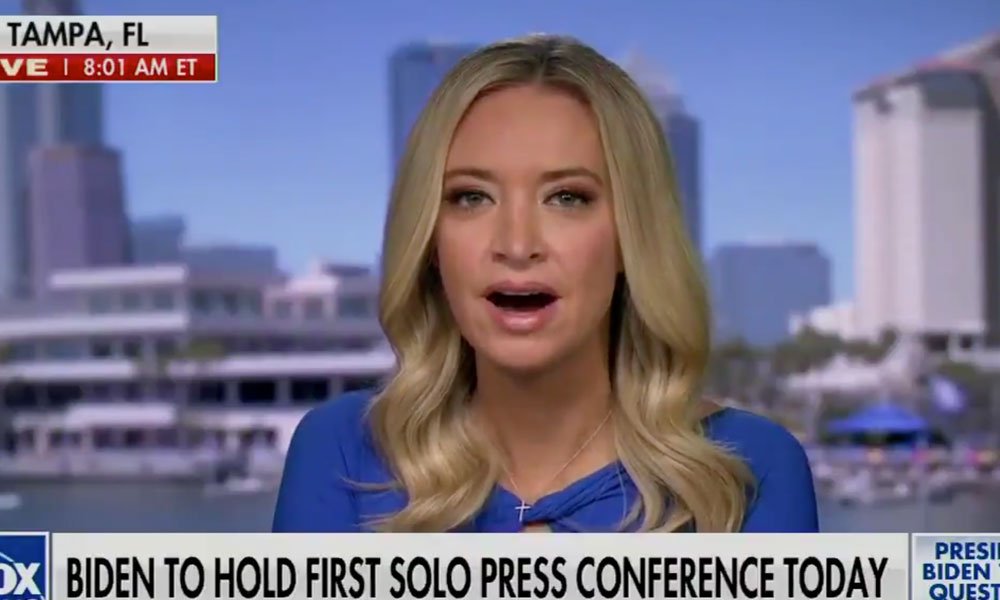 Kayleigh McEnany attacks Joe Biden