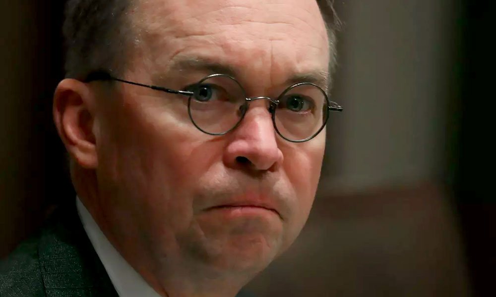 Mick mulvaney slams donald trump