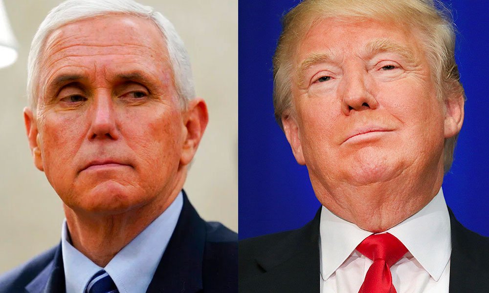 Donald Trump rejects Mike Pence