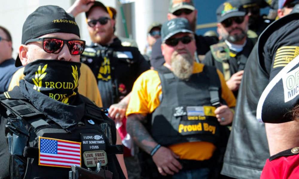 Proud Boys arrest