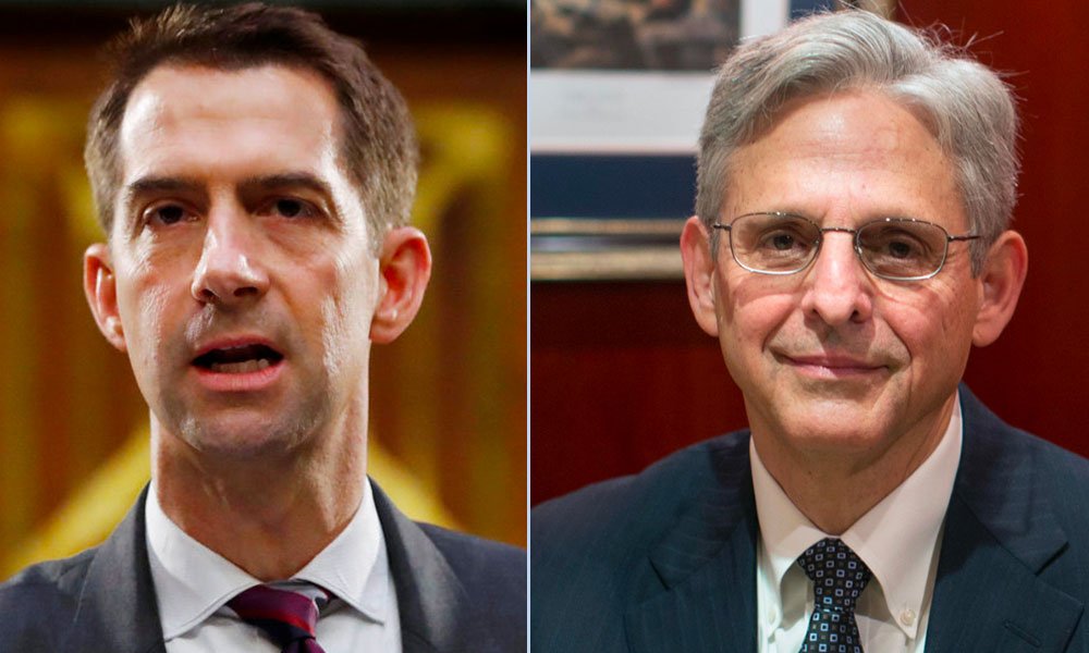 Tom Cotton blocks Merrick Garland