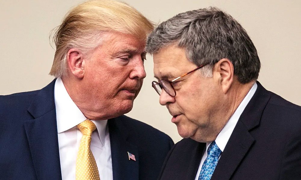 Donald Trump and Bill Barr