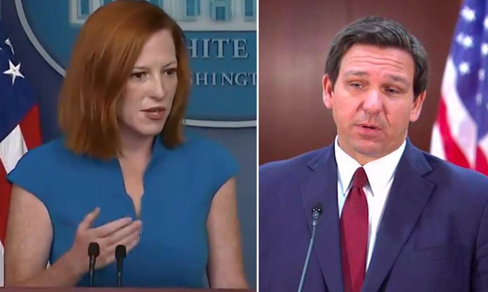 Jen Psaki slams Ron DeSantis