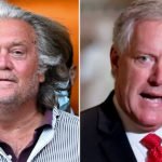 Mark Meadows and Steve Bannon