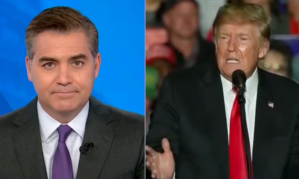 Jim Acosta vs Donald Trump