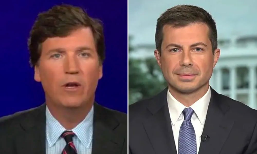 Tucker Carlson attacks Pete Buttigieg