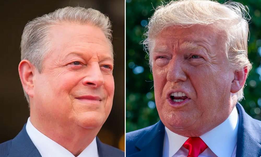 Al Gore and Donald Trump