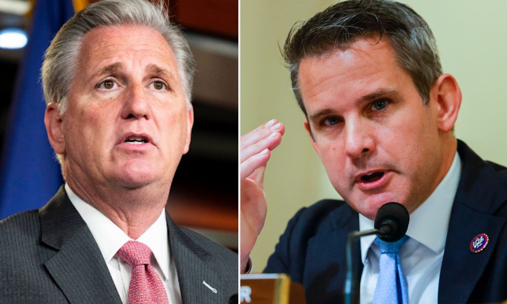 Kevin MccArthy and Adam Kinzinger