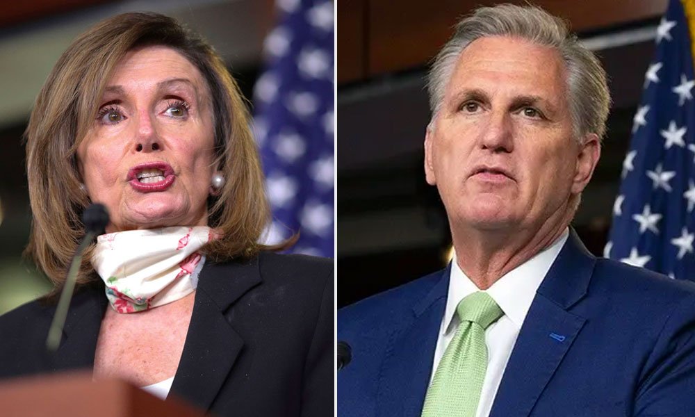 Nancy pelosi slams Kevin McCarthy