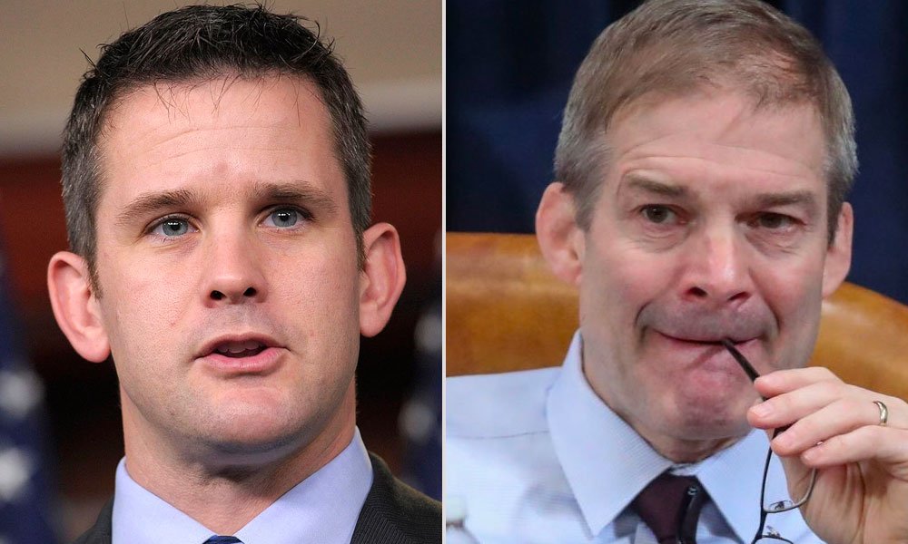 Adam Kinzinger and Jim Jordan