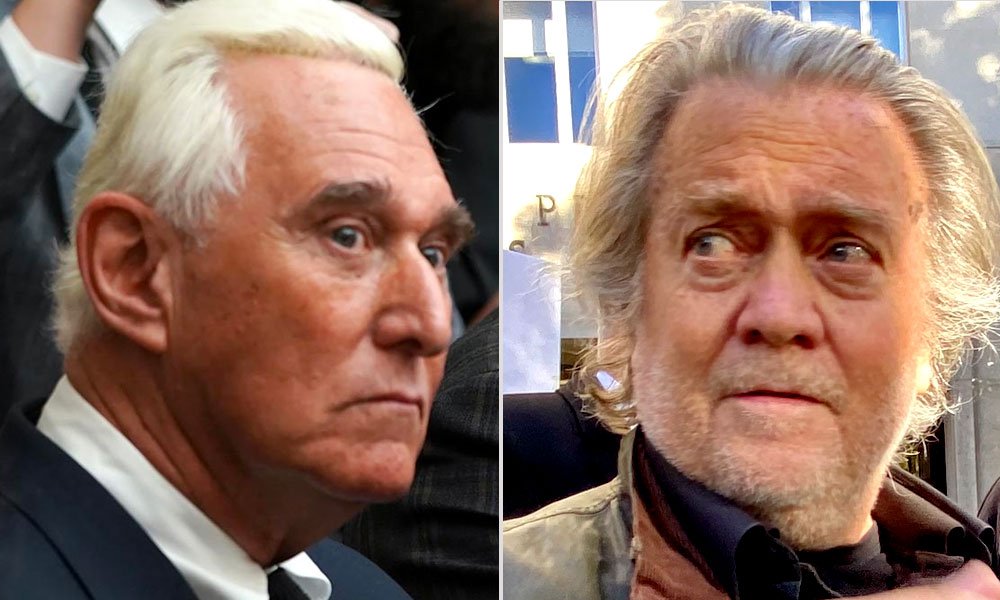 Roger Stone and Steve Bannon