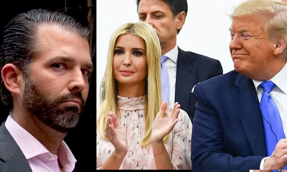 Donald Trump Jr, Donald Trump, Ivanka Trump