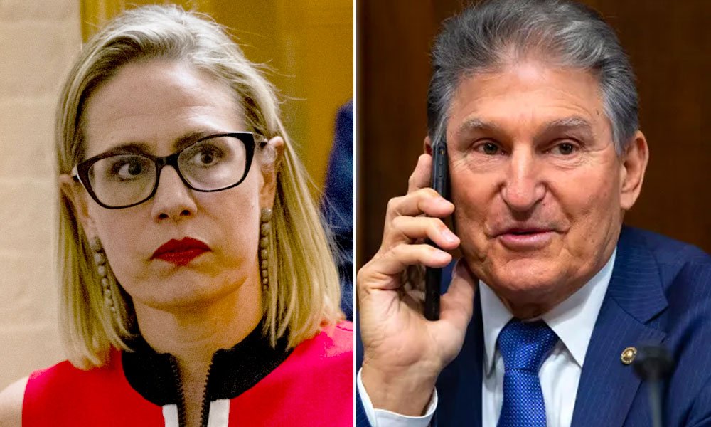 Kirsten Sinema and Joe Manchin