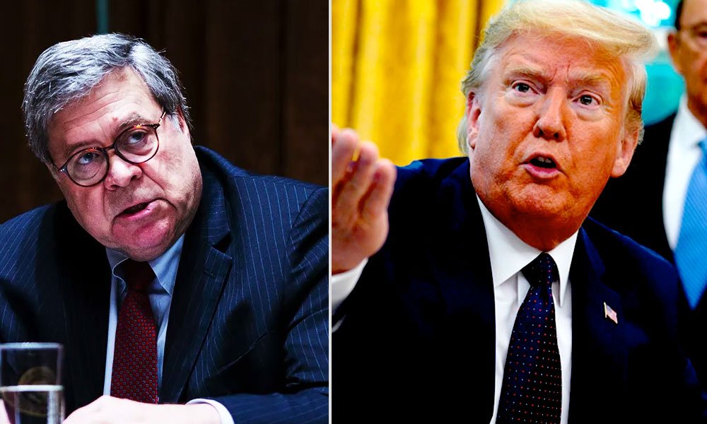 Bil Barr and Donald Trump