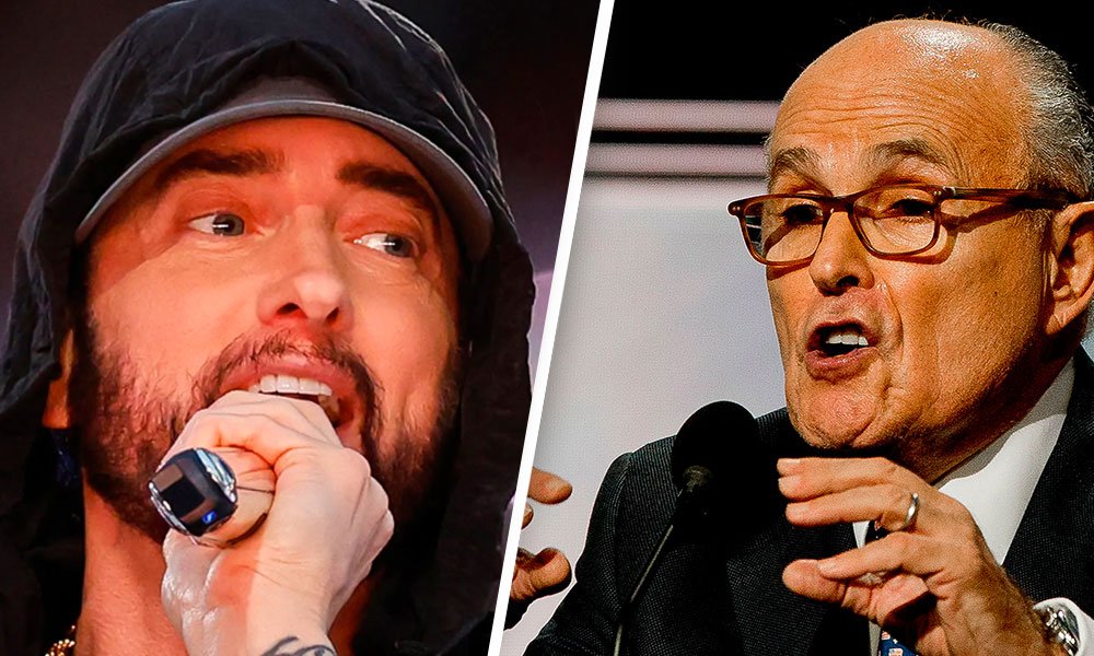 Eminem and Rudy Giuliani