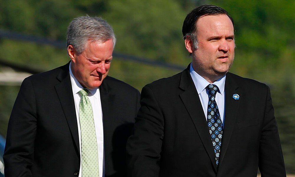 Dan Scavino and Mark Meadows