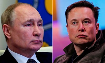 Elon musk Challenges Putin