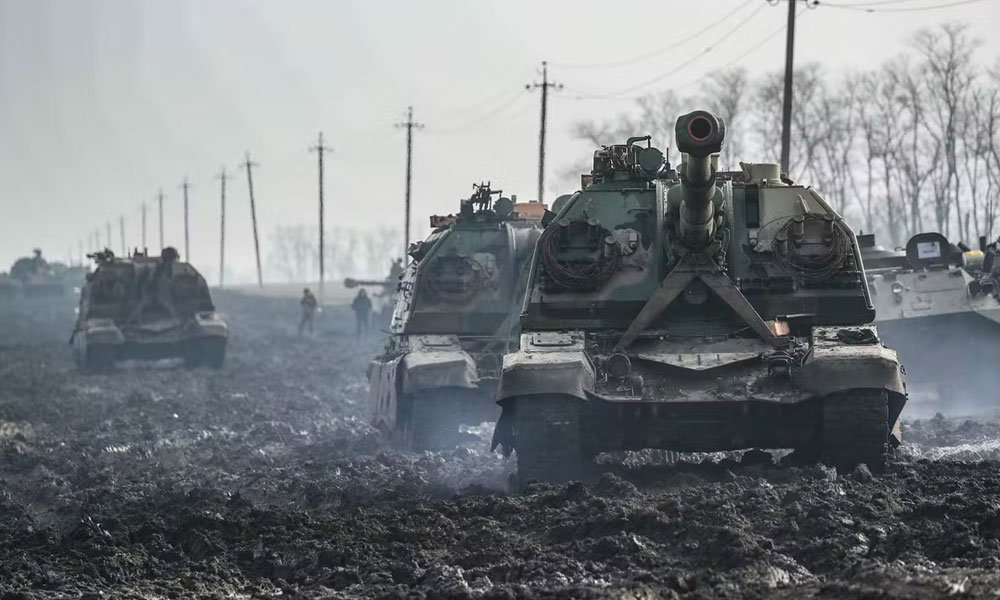 Russian tanks Ukraine