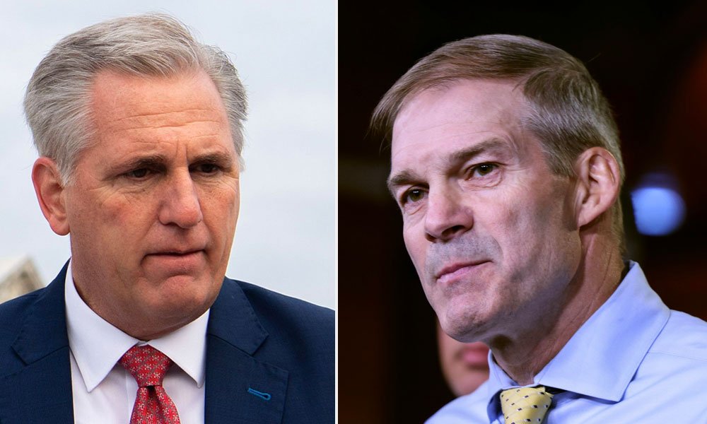 Kevin McCarthy and Jim Jordan