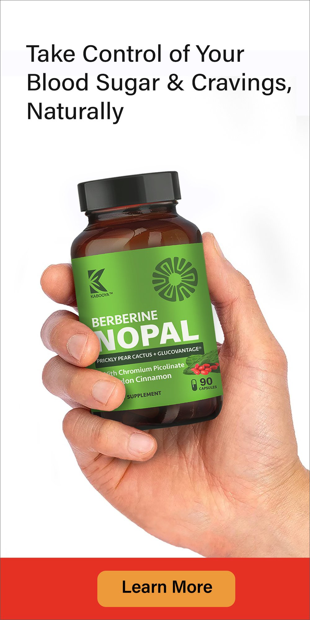 Berberine Nopal blood sugar and cravings supplement