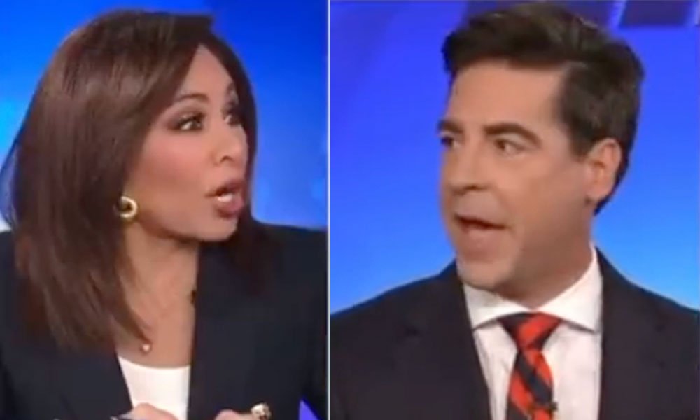 Jesse Watters and Jeanine Pirro