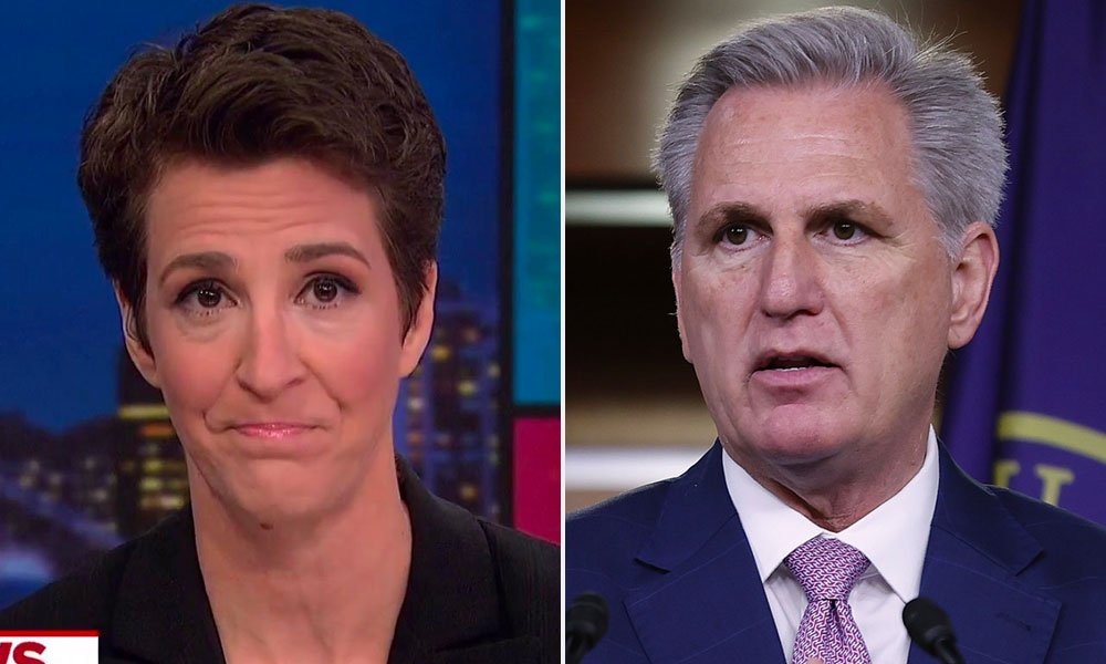 Rachel Maddow Airs audio of Kevin McCarthy