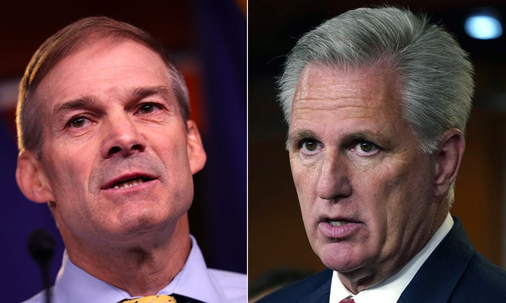 Kevin McCarthy and Jim Jordan