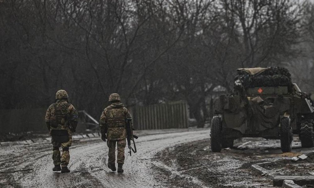 Russian troops in Ukraine