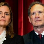 Supreme Court justices Samuel Alito and Amy Coney Barrett