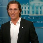Matthew McConaughey speech at the White House