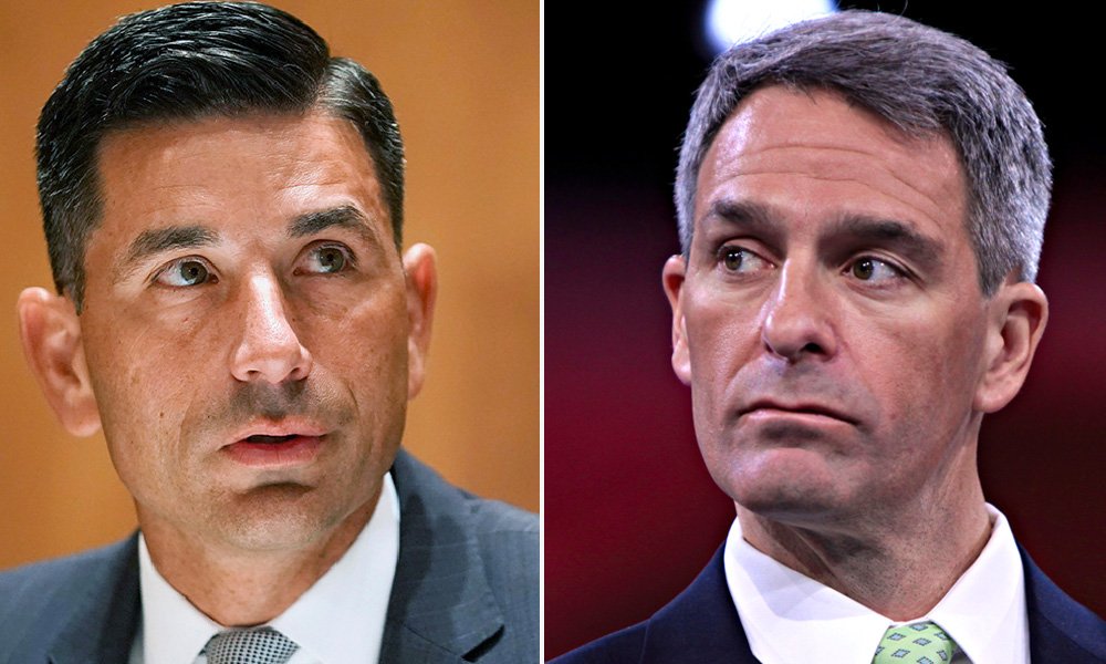 Chad Wolf and Ken Cuccinelli
