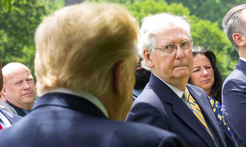 Donald Trump slams Mitch McConnell