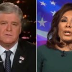 Sean Hannity and Jeanine Pirro