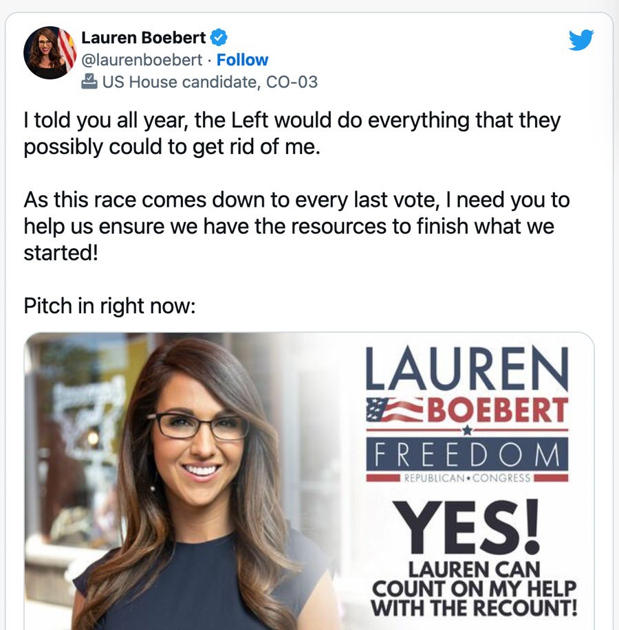 Lauren Boebert scam