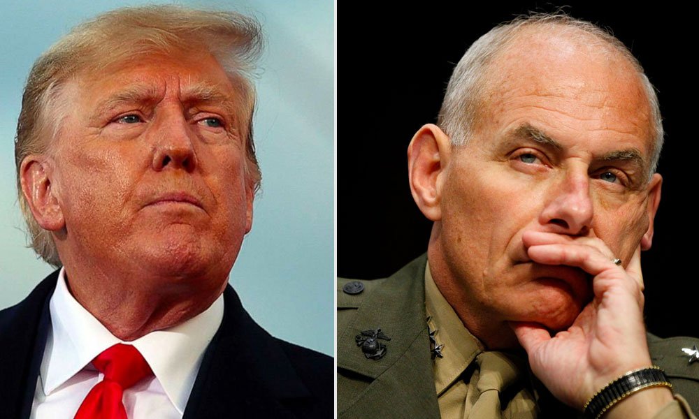 John Kelly and Donald Trump