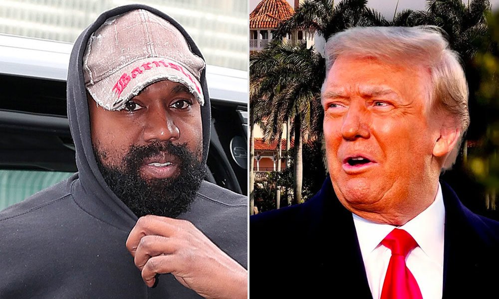 Kanye West and Donald Trump