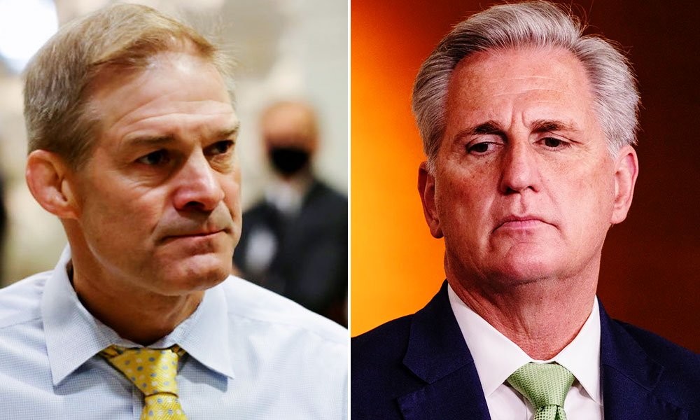 Jim Jordan and Kevin McCarthy