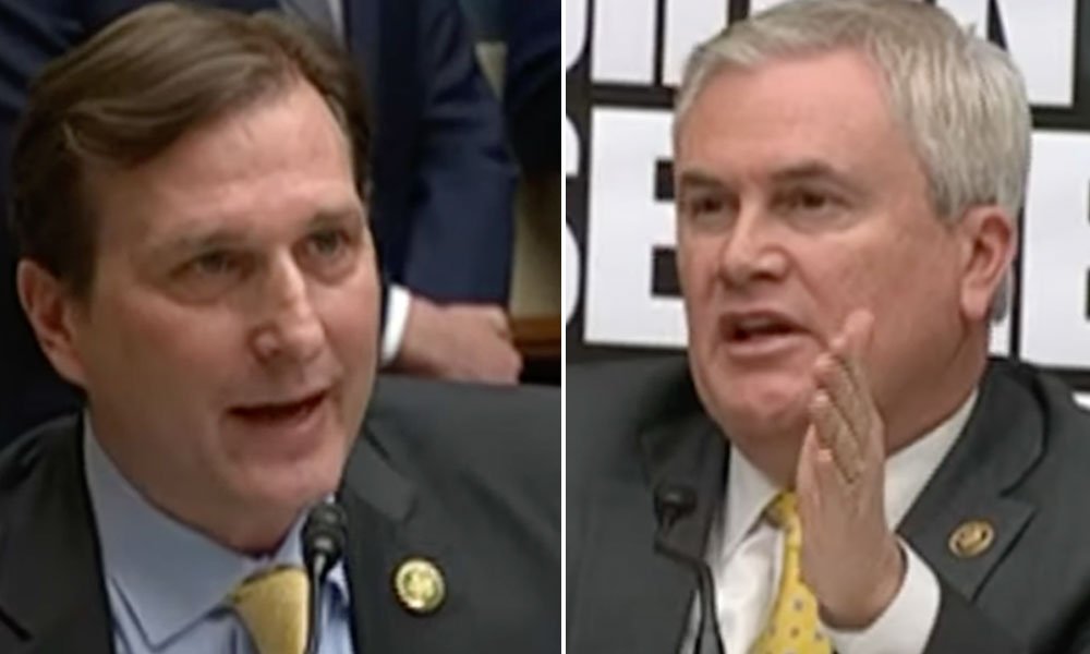 Rep. Daniel Goldman (D-NY) calls out House Oversight Committee chairman James Comer