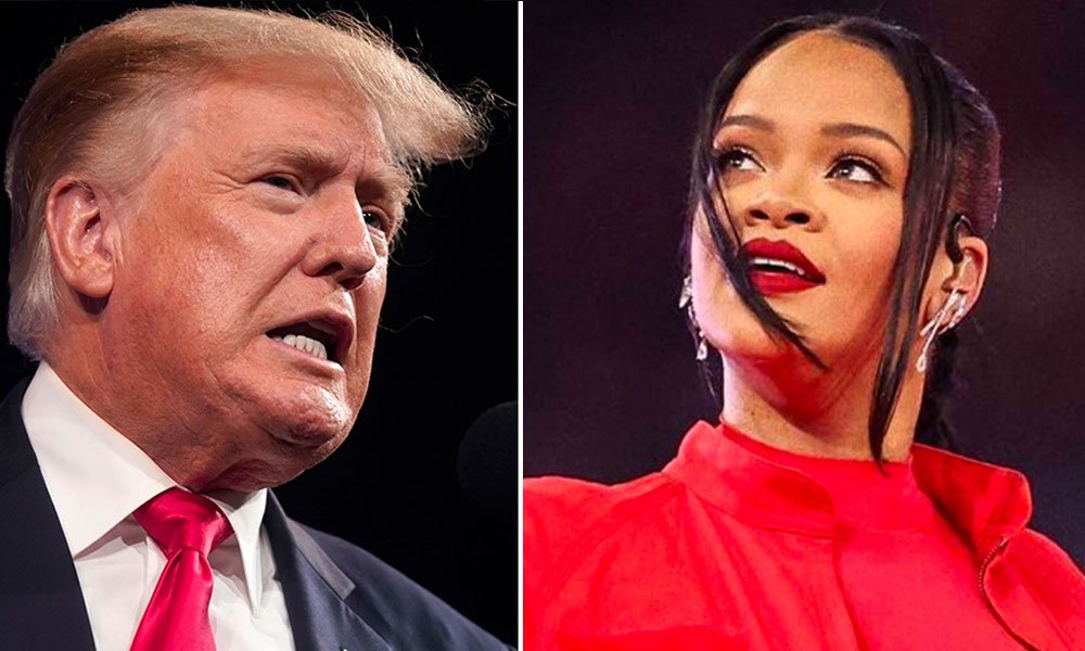 Donald Trump attacks Rhiana