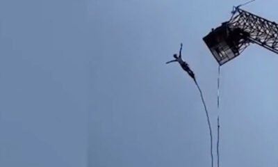 Bungee Jumper cord snaps