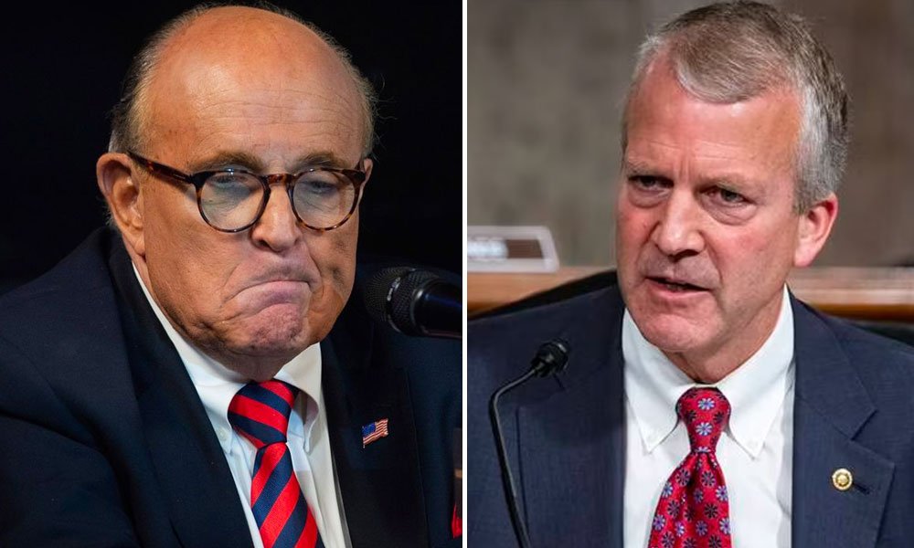 Sen. Dan Sullivan Describes 'Bizarre' And 'Incoherent' Voicemail Giuliani Left Him By Accident