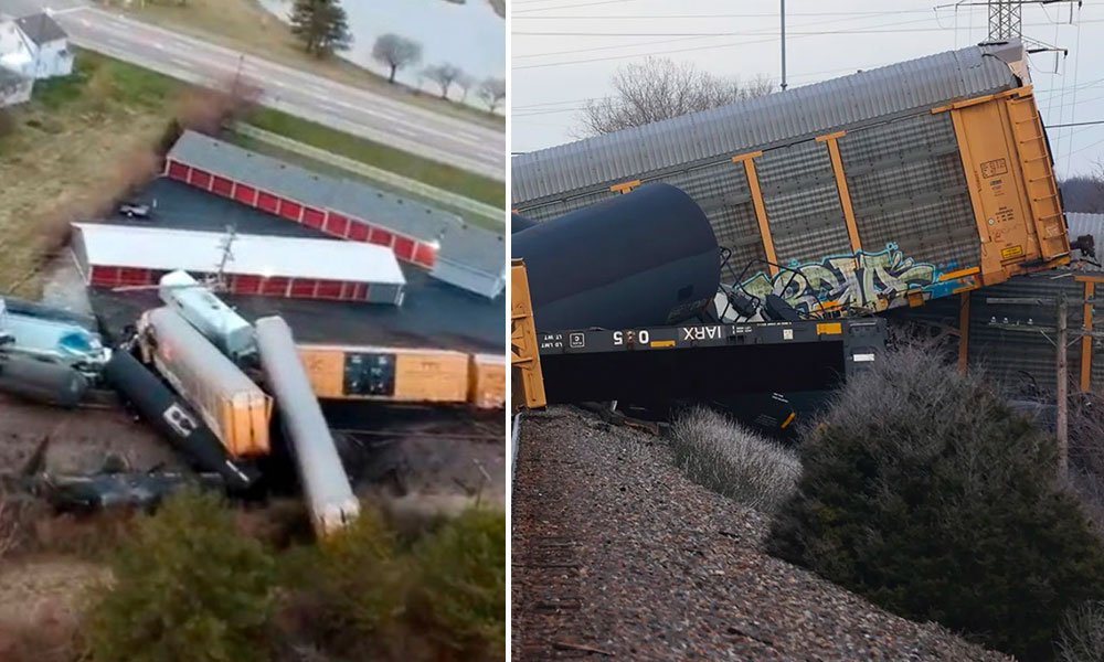 Train Derailment in Ohio