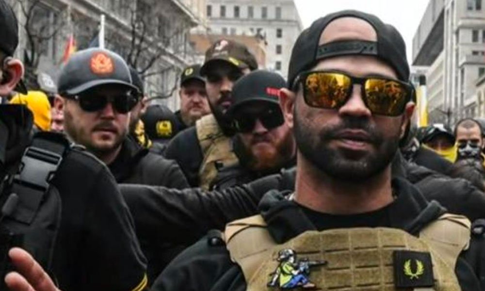 Proud Boys leader Enrique Tarrio