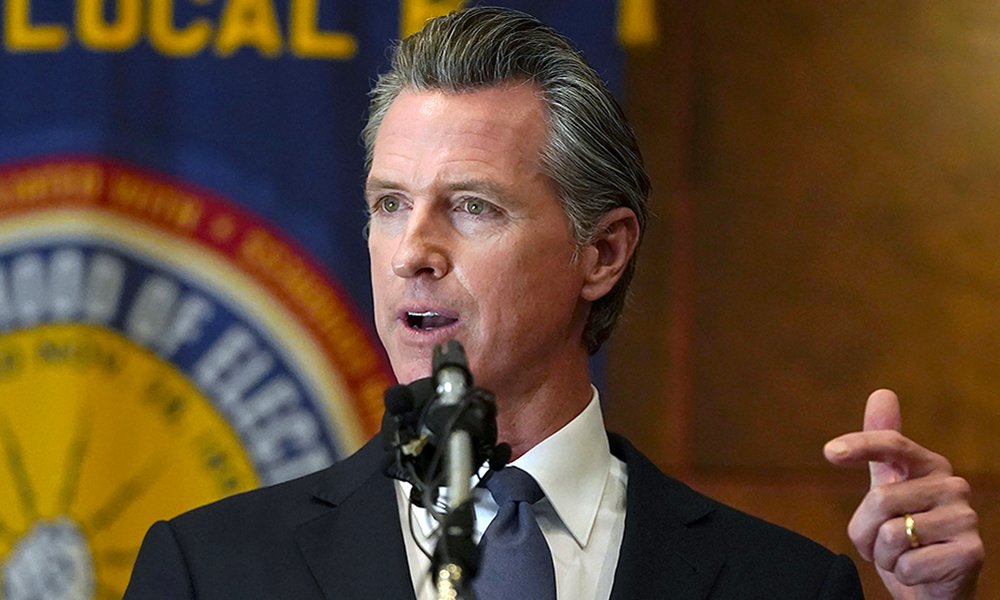 California Governor Gavin Newsom