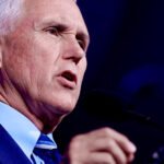 Republican presidential candidate former Vice President Mike Pence