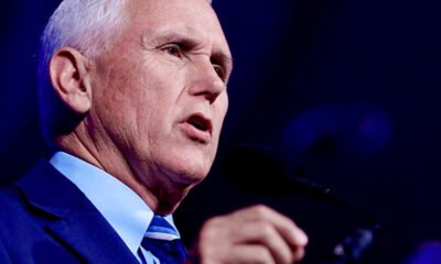 Republican presidential candidate former Vice President Mike Pence