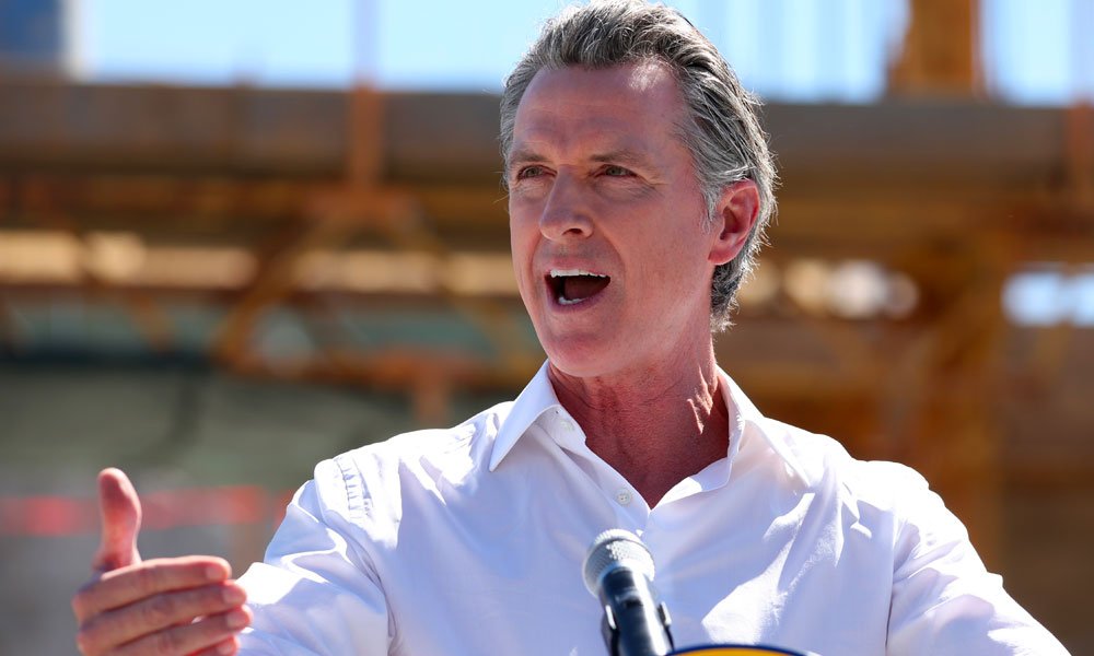 California Governor Gavin Newsom